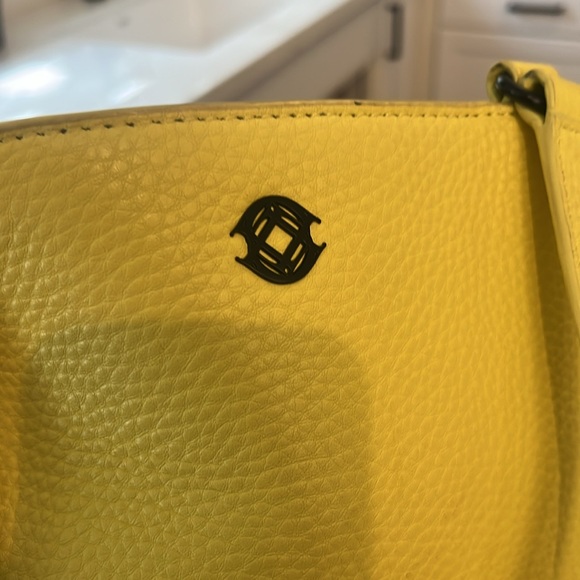 Dagne Dover ‘Allyn’ Large Tote in Butter Yellow - Picture 12 of 13